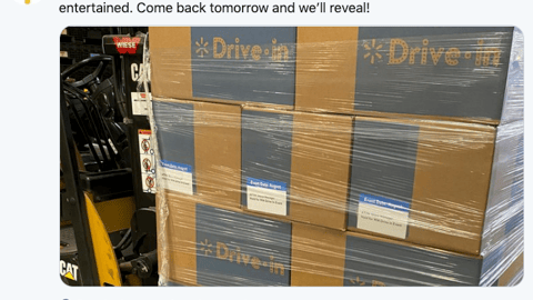 Walmart Drive-In 'Surprise' Twitter Update